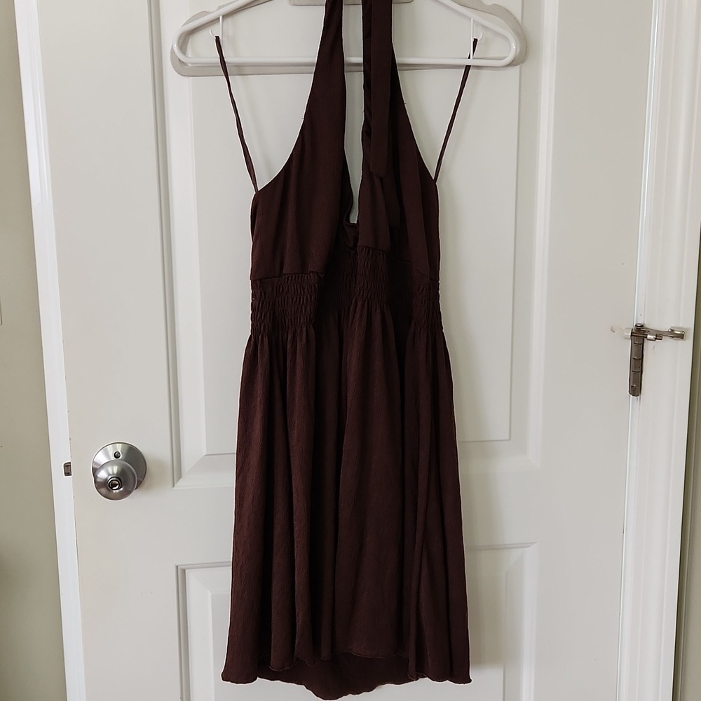 Portocruz Brown Sun dress cover up.